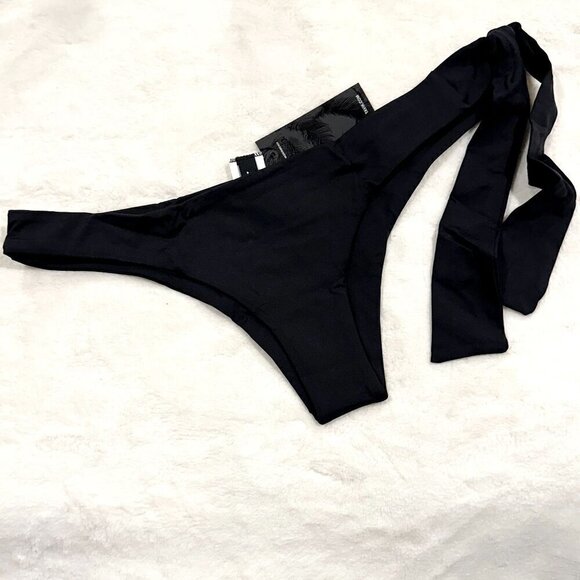 NWT Tavik Goldie Swim Bottom in Black - Medium - Picture 2 of 7